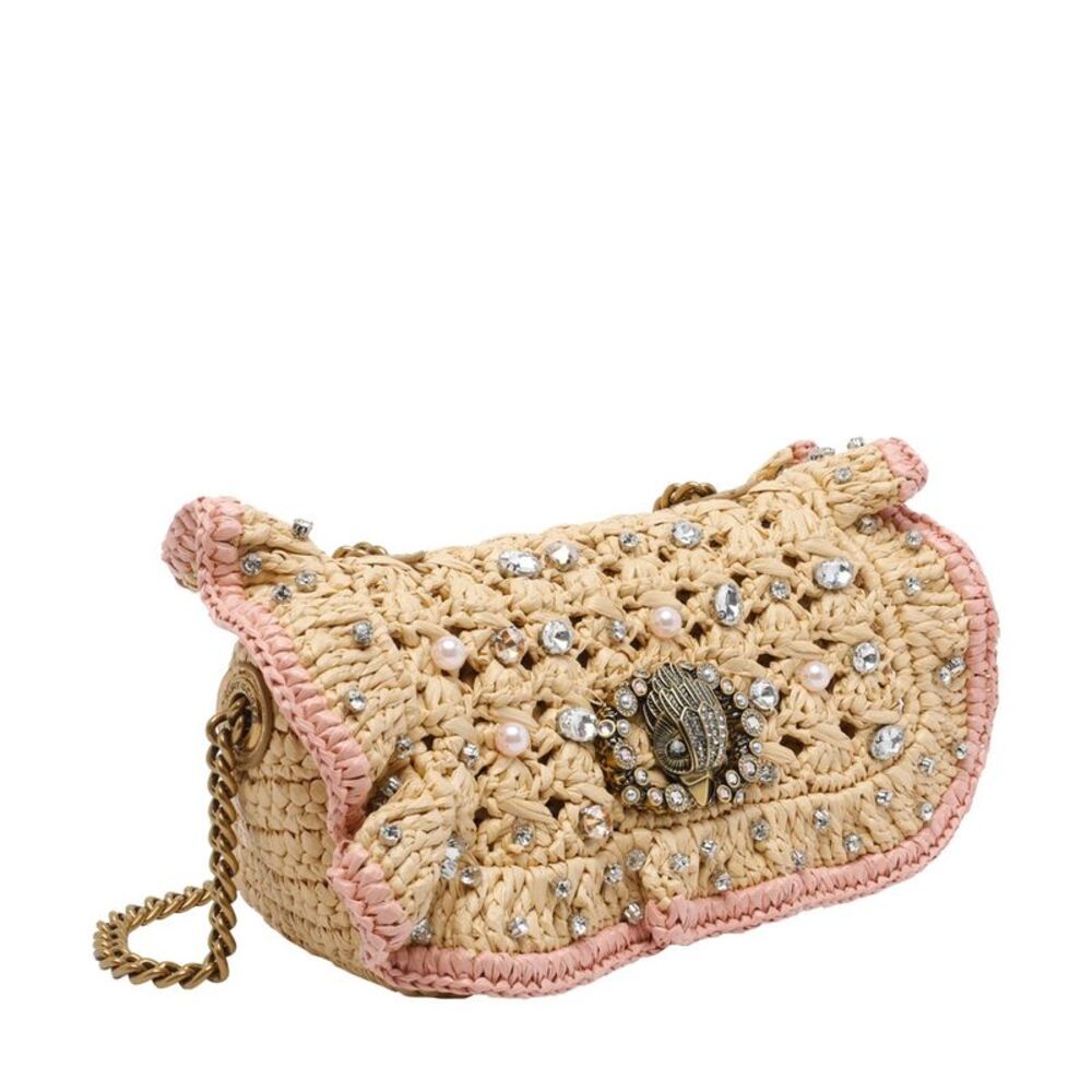 Kurt Geiger Women Small Chelsea Ruffle Shoulder Bag - Picture 3 of 4